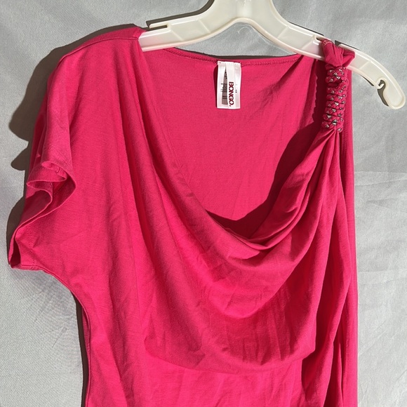 Bongo Womens Top Sz L Pink - Picture 2 of 2